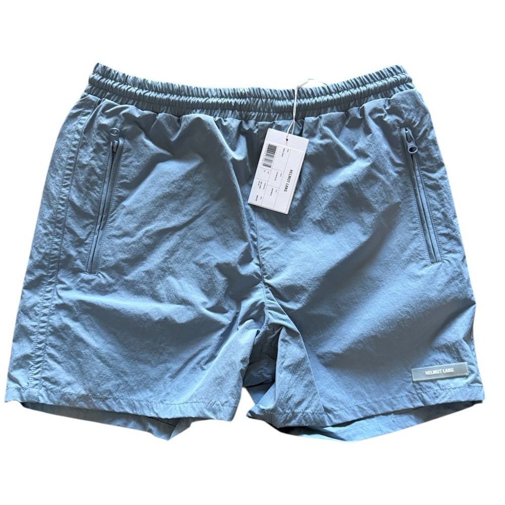 Helmut Lang Mens Swim Short – Storm Blue (Size M) - NWT (Sealed)